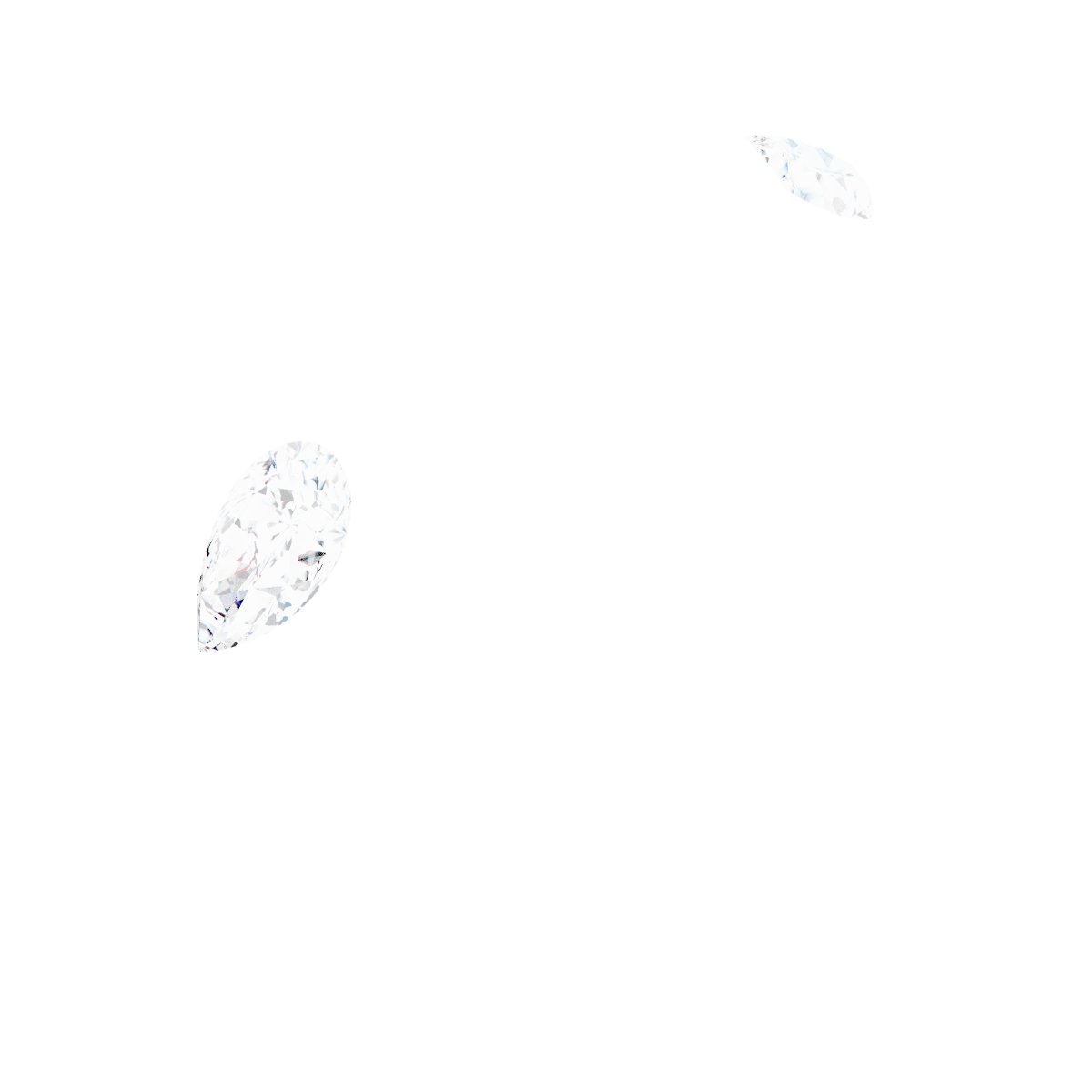 Bezel-Set Three-Stone Engagement Ring