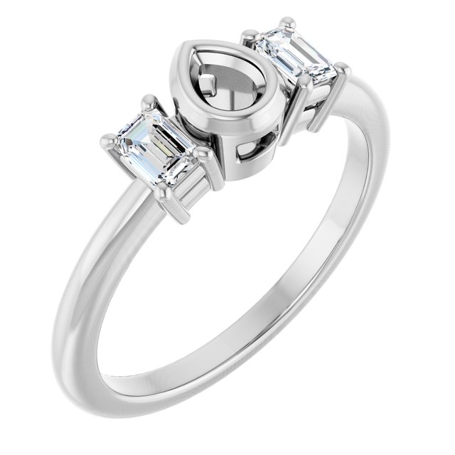 14k White Gold
