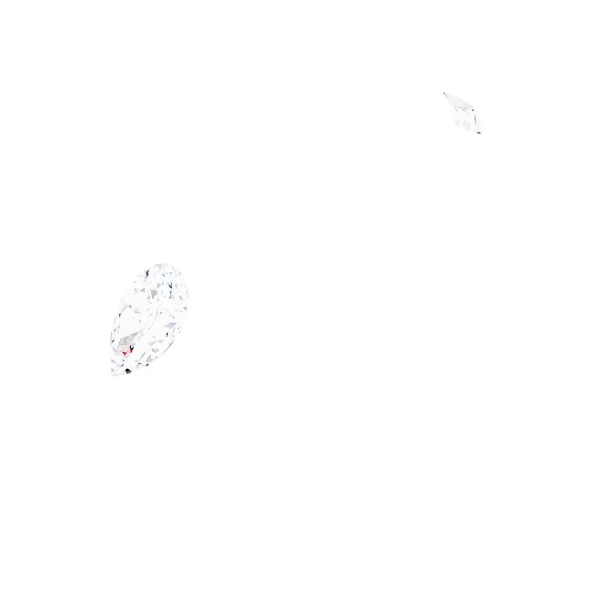Bezel-Set Three-Stone Engagement Ring