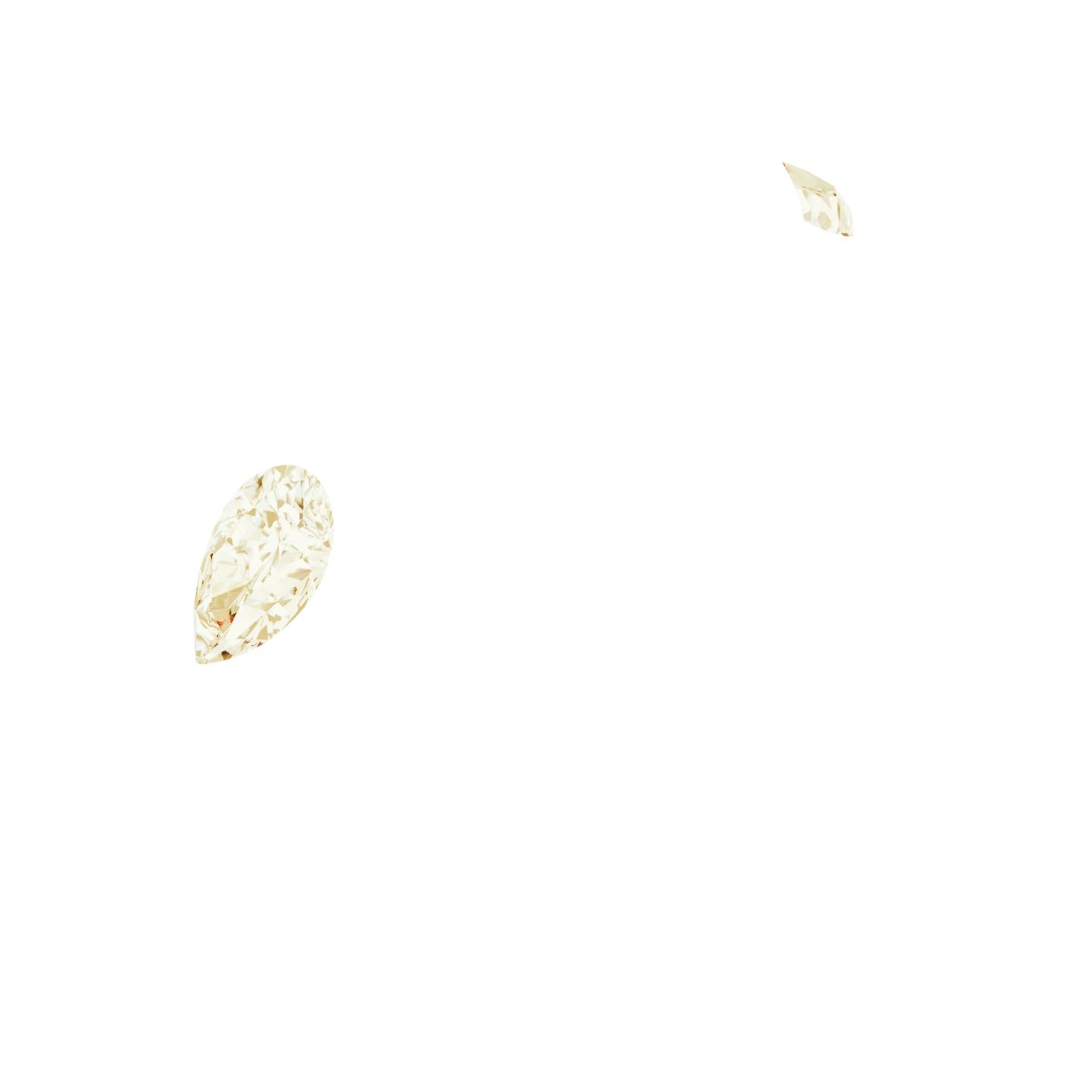 Bezel-Set Three-Stone Engagement Ring