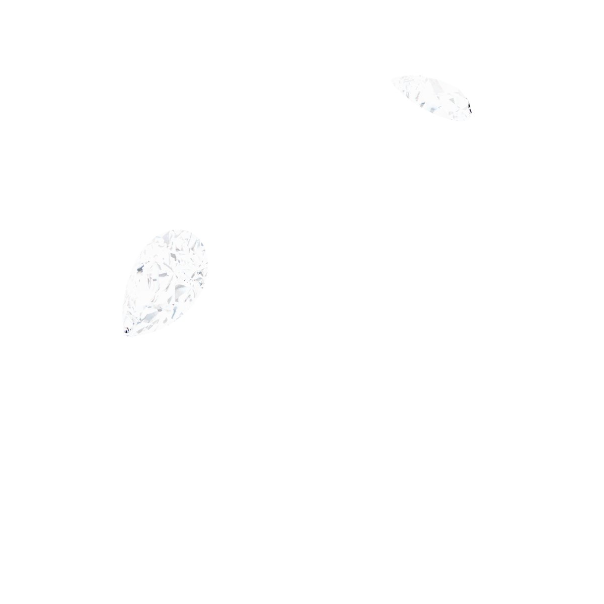 Bezel-Set Three-Stone Engagement Ring