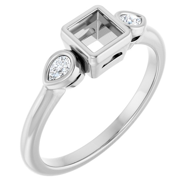 14k White Gold