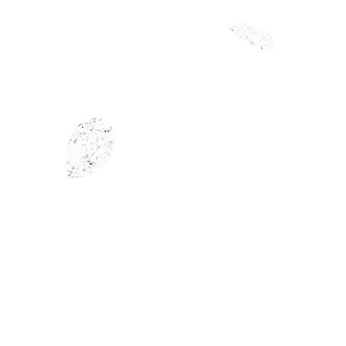 Bezel-Set Three-Stone Engagement Ring
