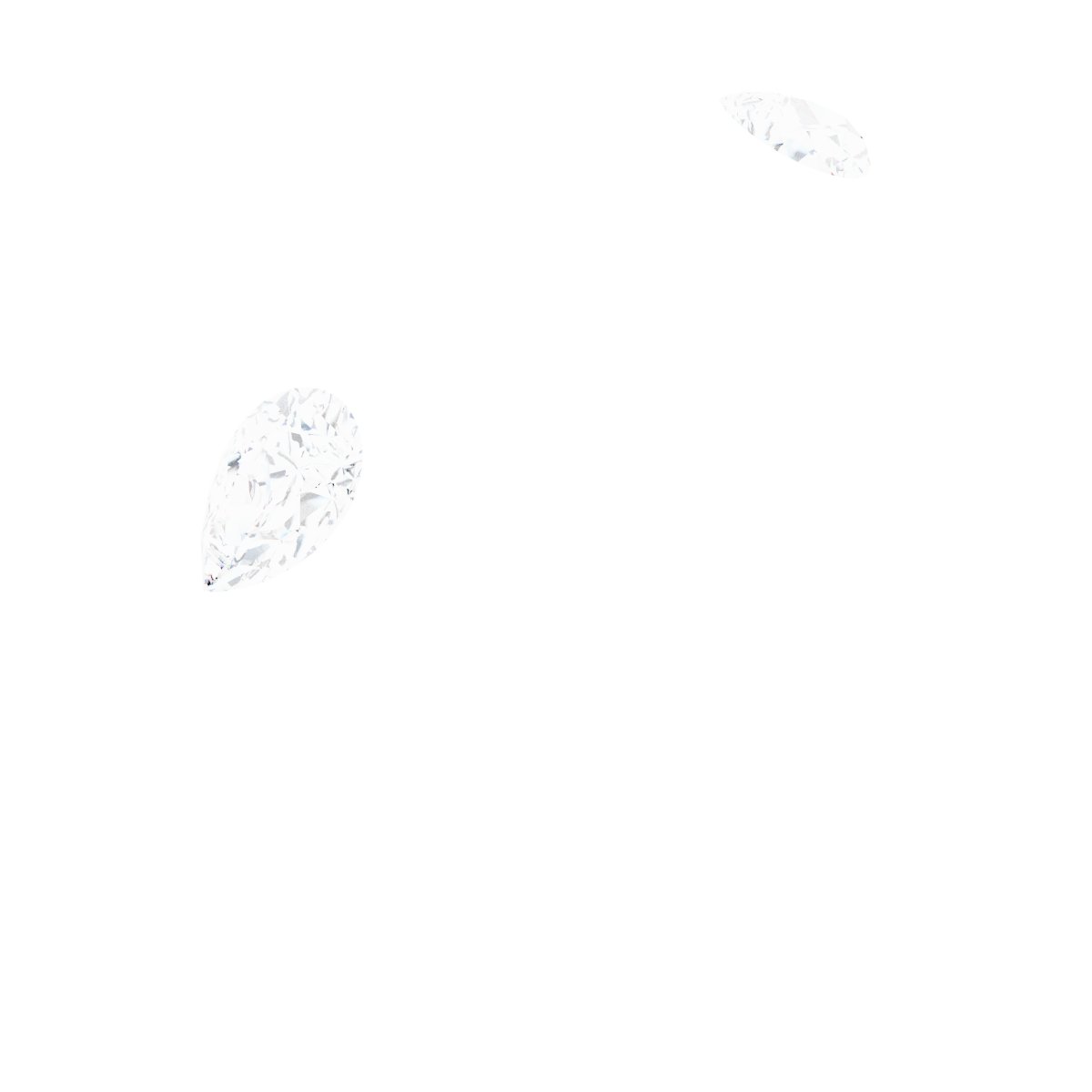Bezel-Set Three-Stone Engagement Ring