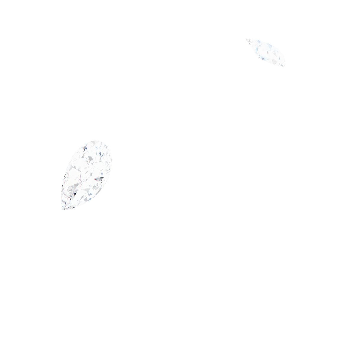 Bezel-Set Three-Stone Engagement Ring