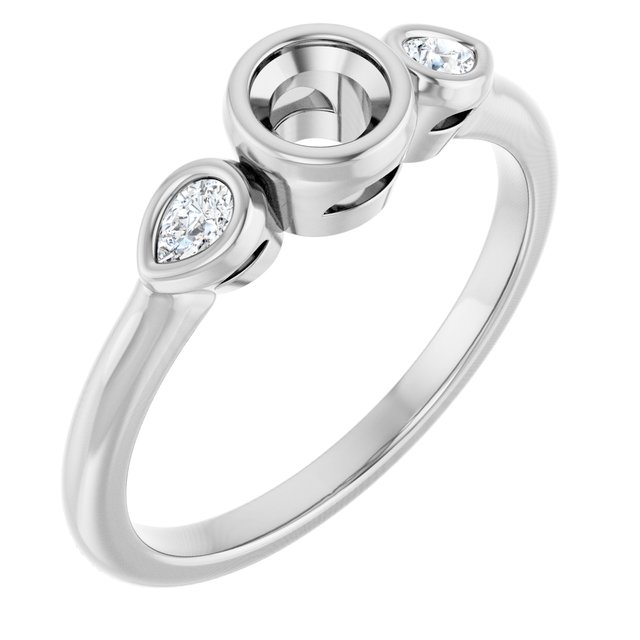 14k White Gold