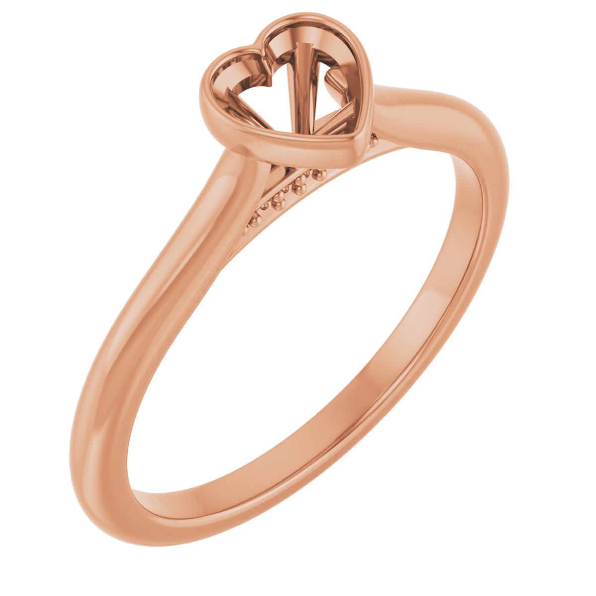 Bezel-Set Accented Engagement Ring