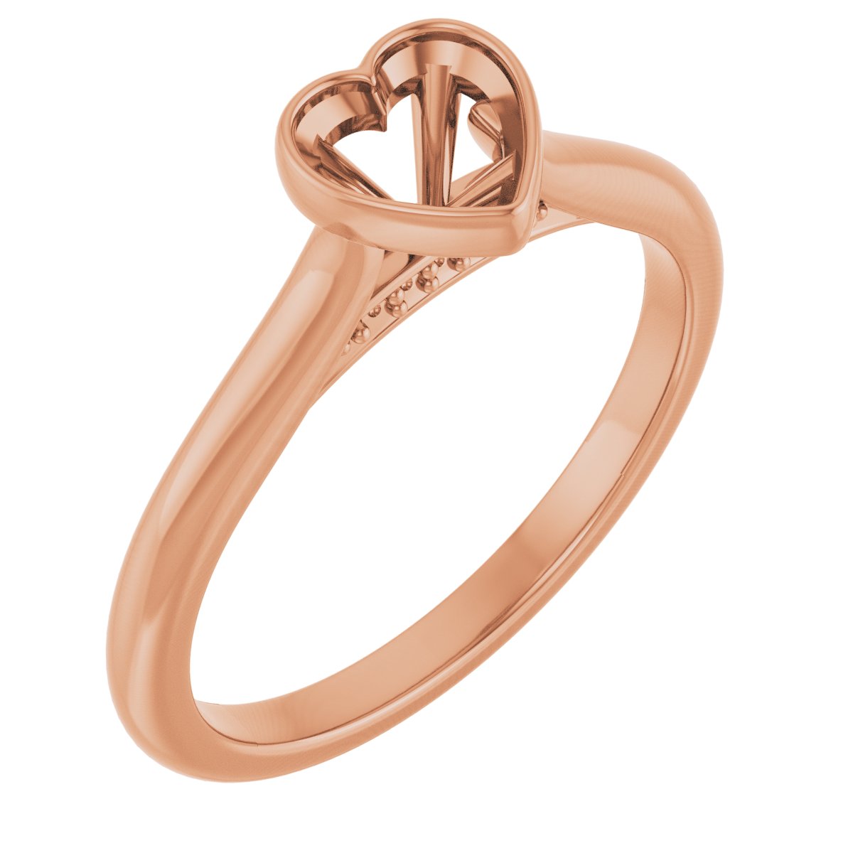 Bezel-Set Accented Engagement Ring