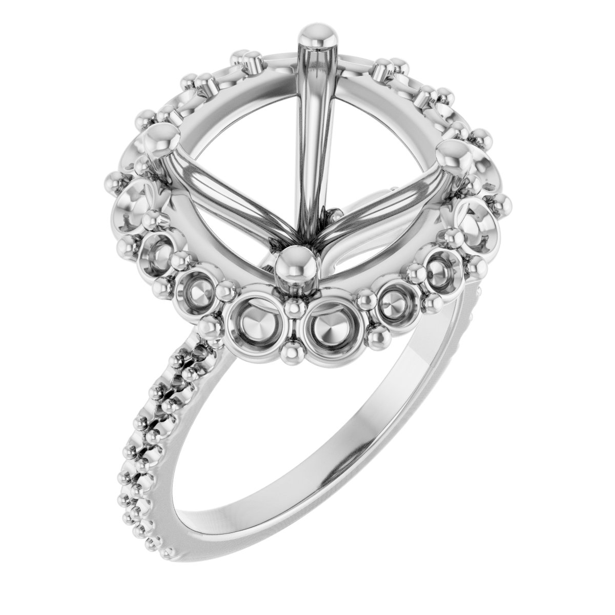 Halo-Style Engagement Ring