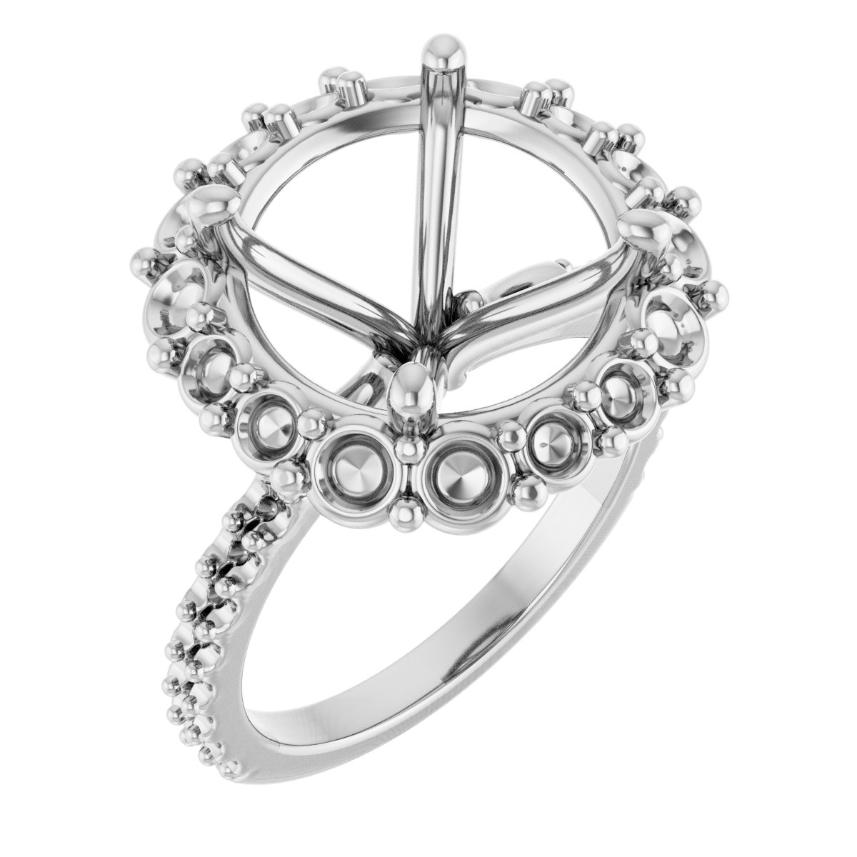 Halo-Style Engagement Ring