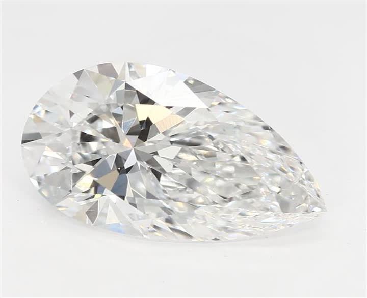 2.06 CT Pear Lab-Grown Diamond Surrey Vancouver Canada Langley Burnaby Richmond