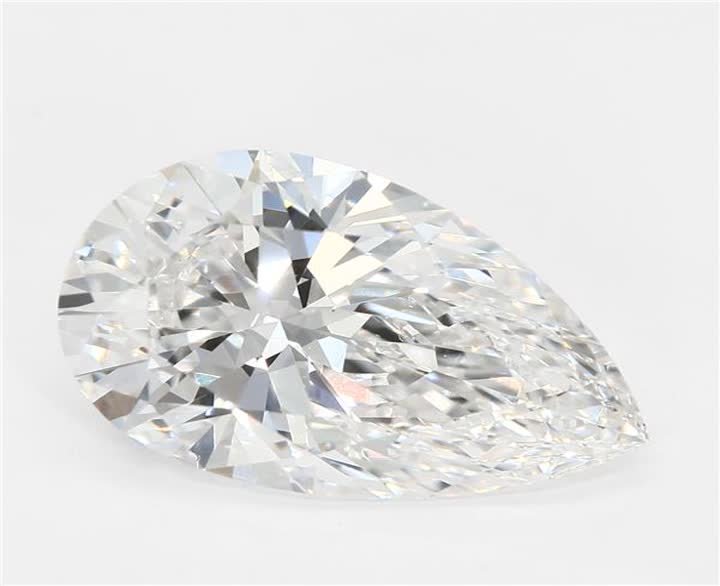 2.1 CT Pear Lab-Grown Diamond Surrey Vancouver Canada Langley Burnaby Richmond