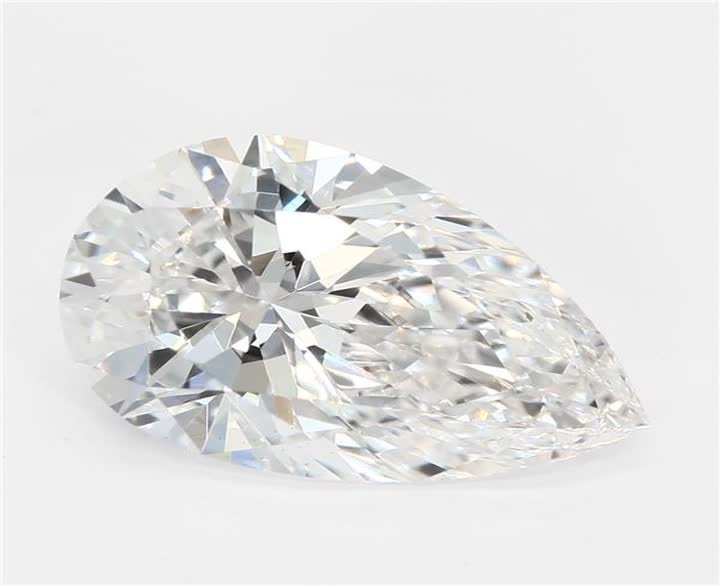 2.07 CT Pear Lab-Grown Diamond Surrey Vancouver Canada Langley Burnaby Richmond
