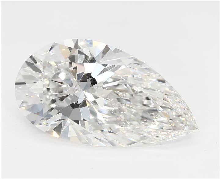 2.08 CT Pear Lab-Grown Diamond Surrey Vancouver Canada Langley Burnaby Richmond