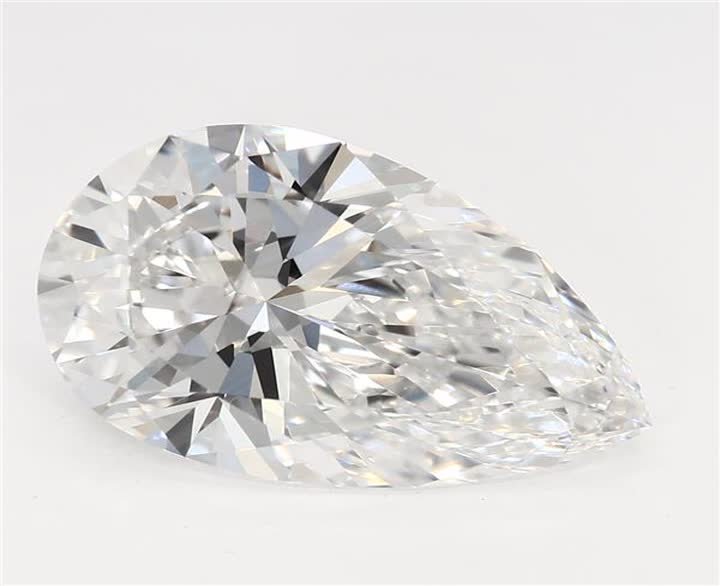 2.09 CT Pear Lab-Grown Diamond Surrey Vancouver Canada Langley Burnaby Richmond