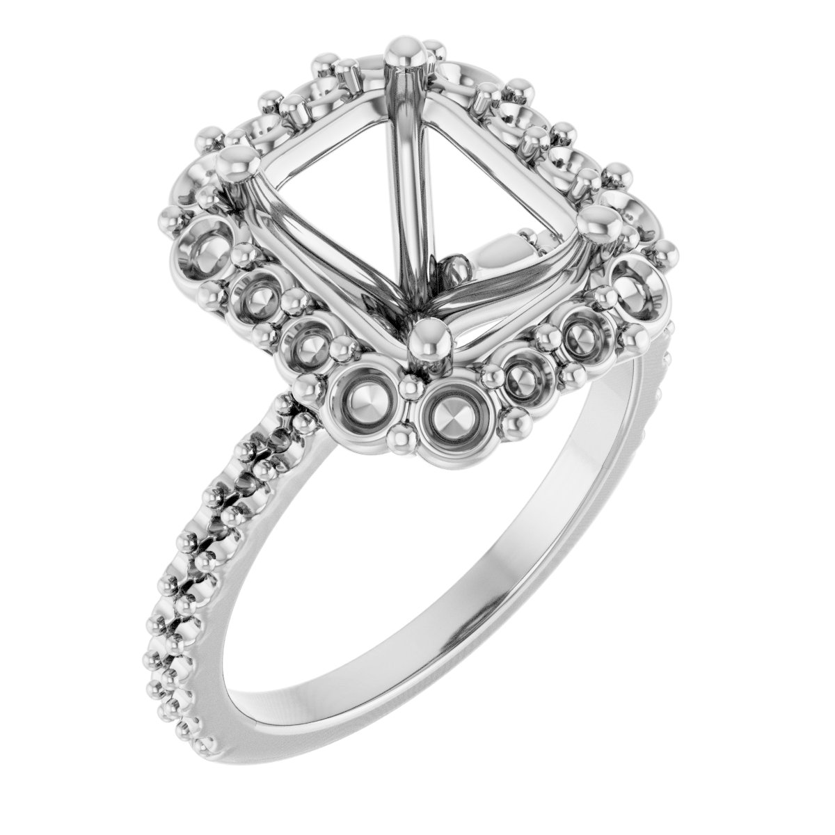 Halo-Style Engagement Ring