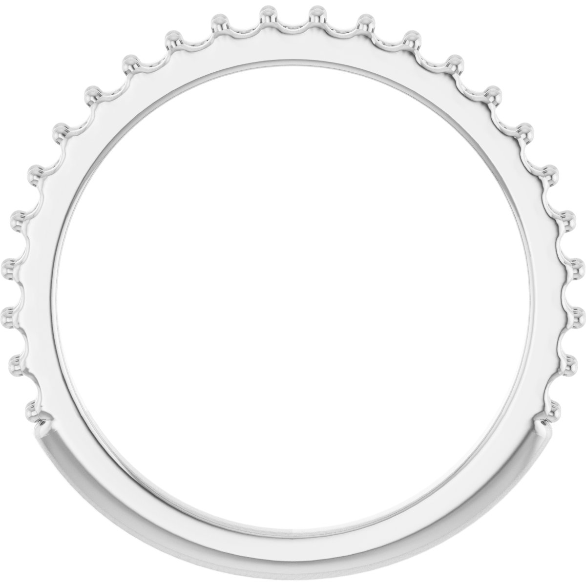 Band Mounting for 8x4 mm Marquise view 2