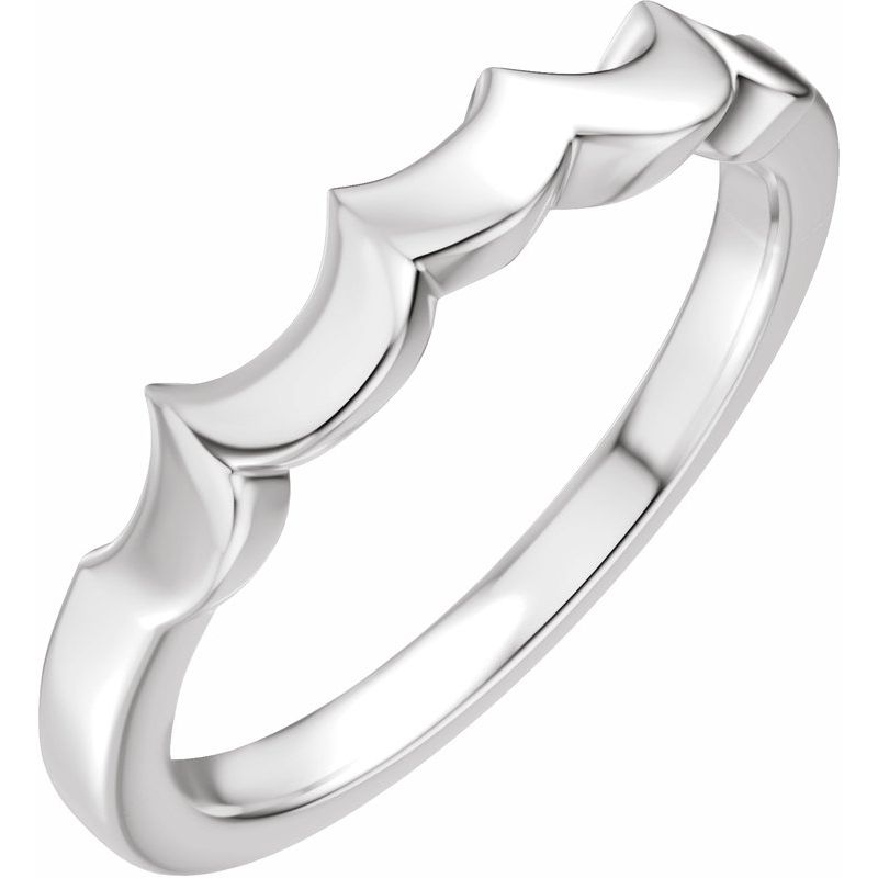 Bezel-Set Hidden Halo-Style Engagement Ring or Band