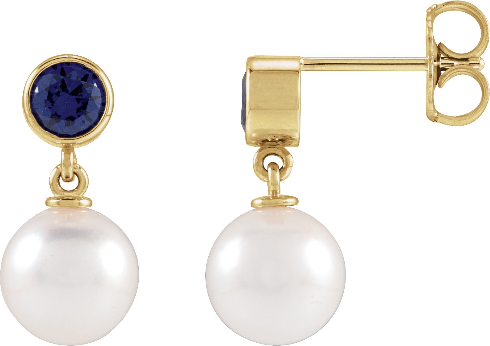 Accented Pearl Earrings