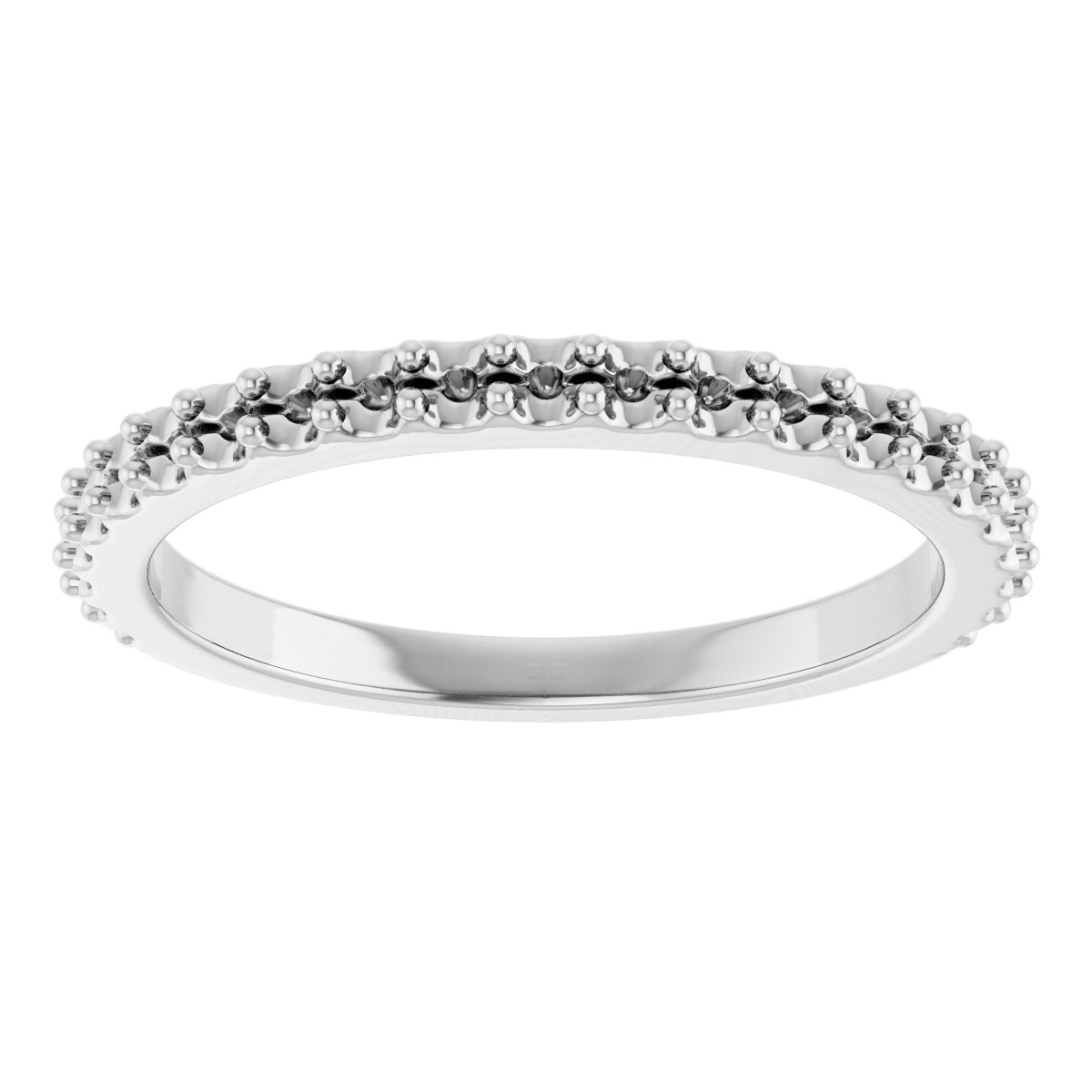 Band Mounting for 8x4 mm Marquise view 3