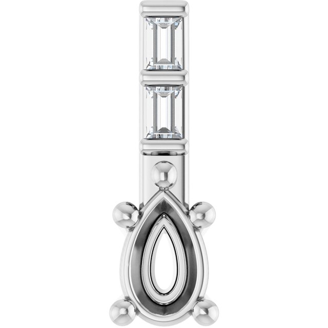 14k White Gold