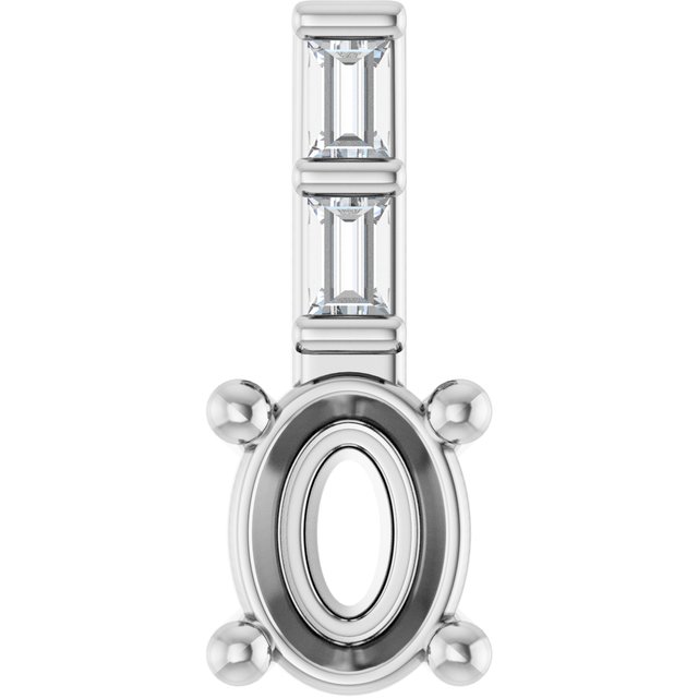 14k White Gold