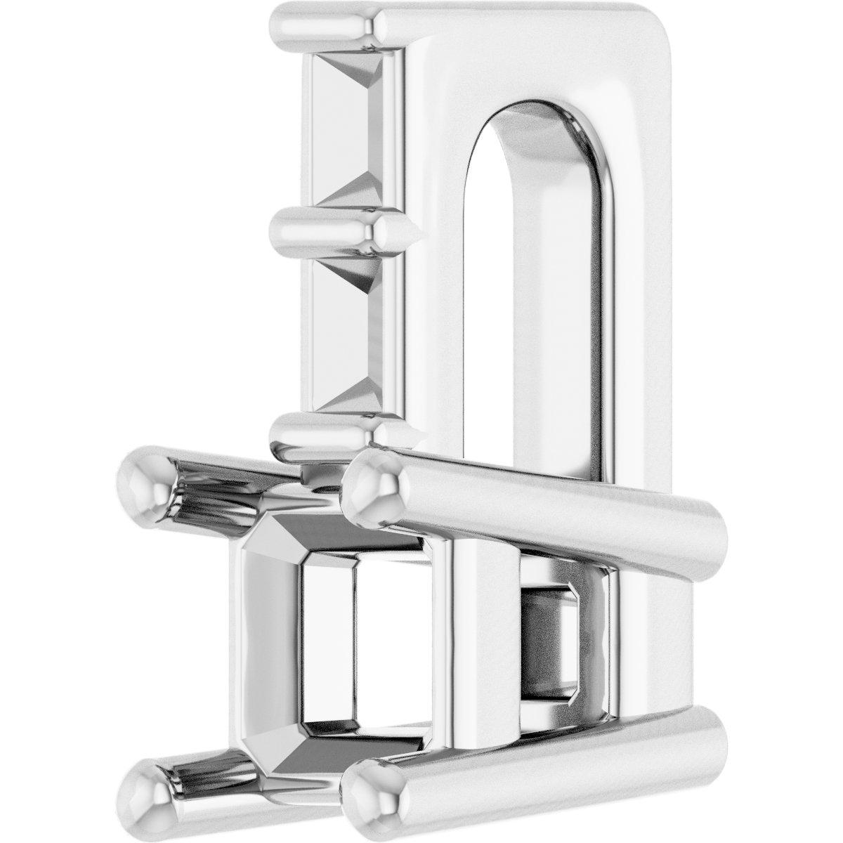 4x2 mm Marquise Pendant Mounting view 2