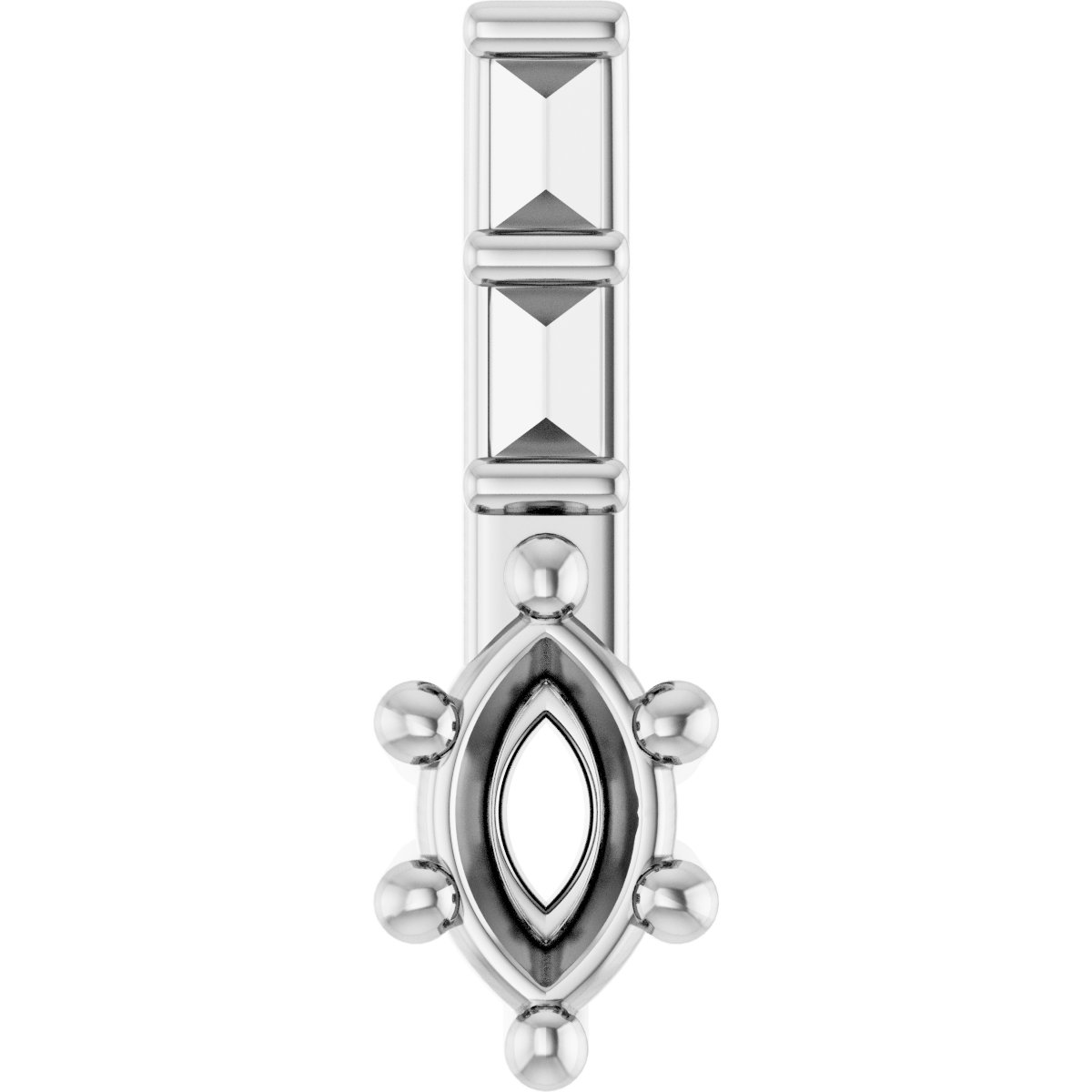 14k White Gold