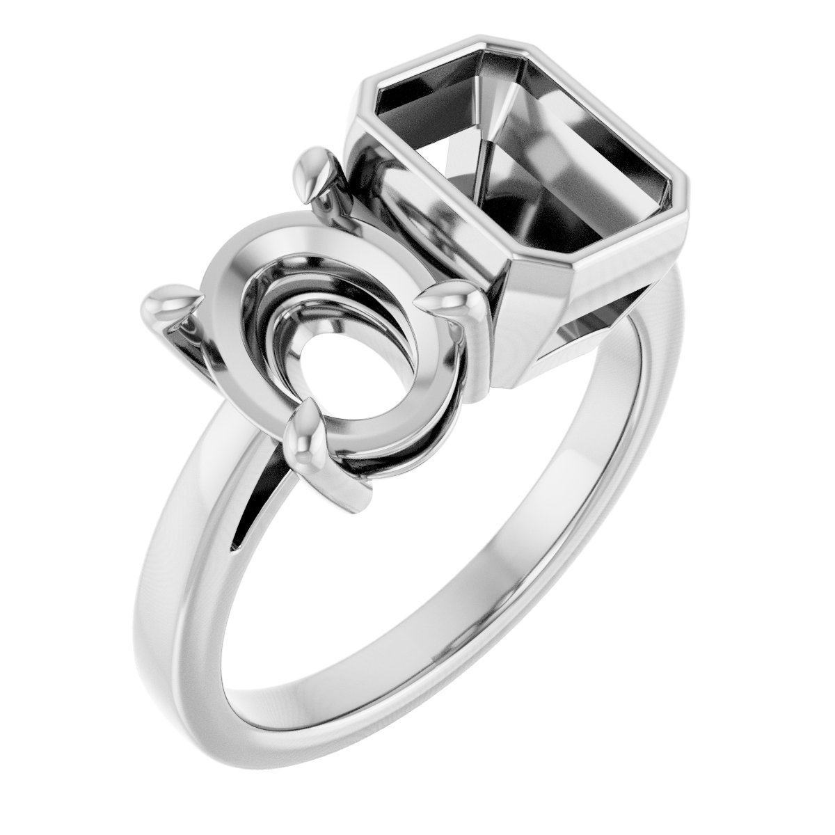 Two-Stone Engagement Ring or Band