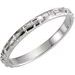 Sterling Silver True Love Chastity Ring Size 6