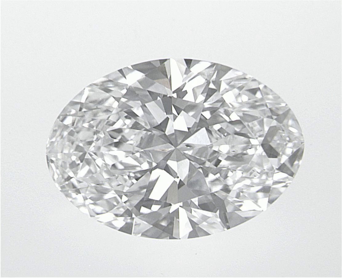 2.01 CT Oval Lab-Grown Diamond Surrey Vancouver Canada Langley Burnaby Richmond