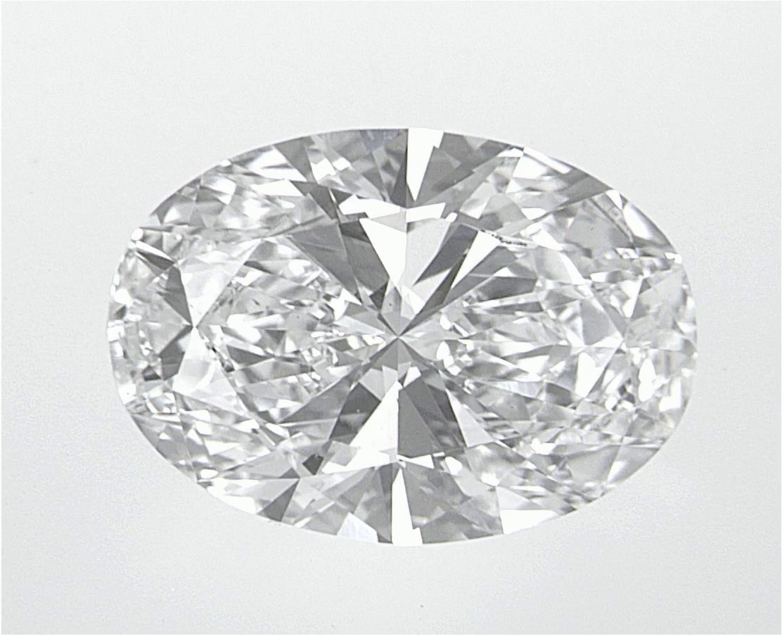 2.04 CT Oval Lab-Grown Diamond Surrey Vancouver Canada Langley Burnaby Richmond