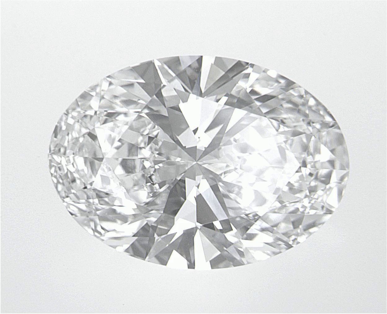 3.07 CT Oval Lab-Grown Diamond Surrey Vancouver Canada Langley Burnaby Richmond