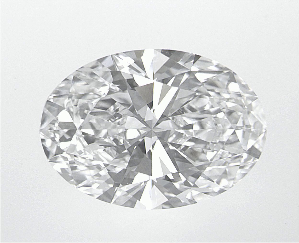 3.03 CT Oval Lab-Grown Diamond Surrey Vancouver Canada Langley Burnaby Richmond