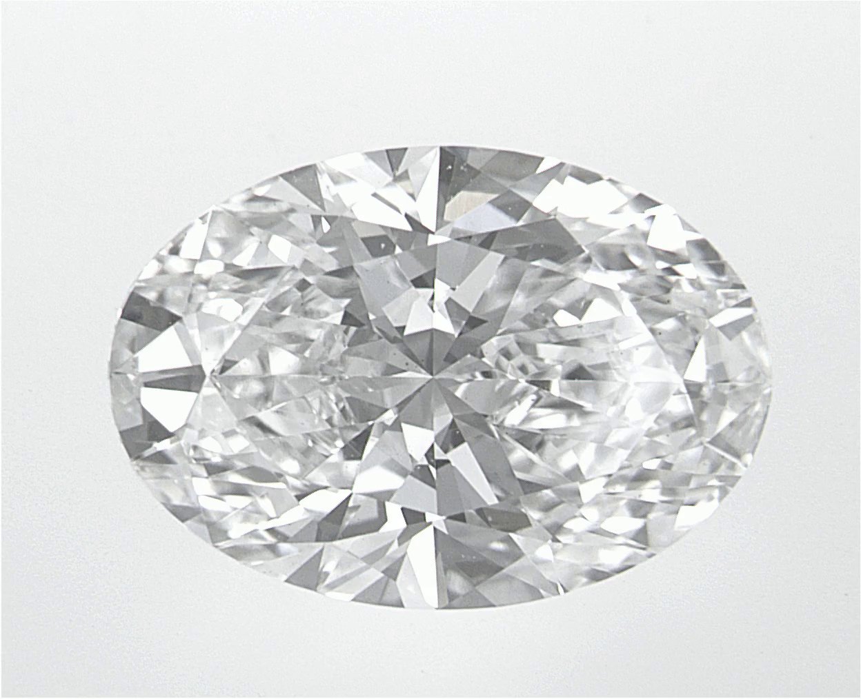 3.09 CT Oval Lab-Grown Diamond Surrey Vancouver Canada Langley Burnaby Richmond