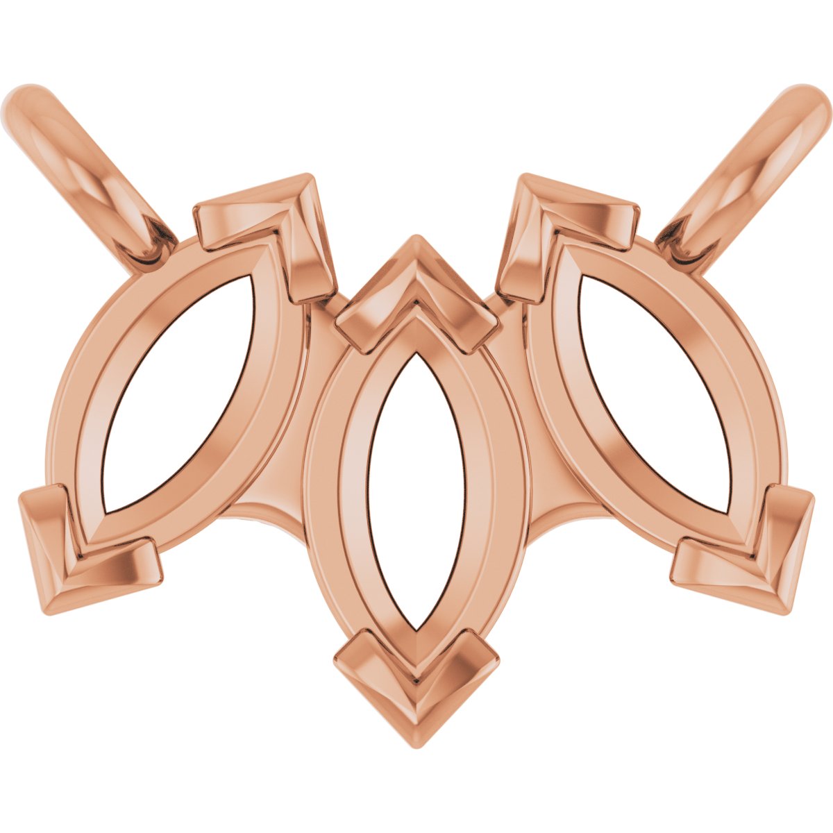Three-Stone Necklace or Center