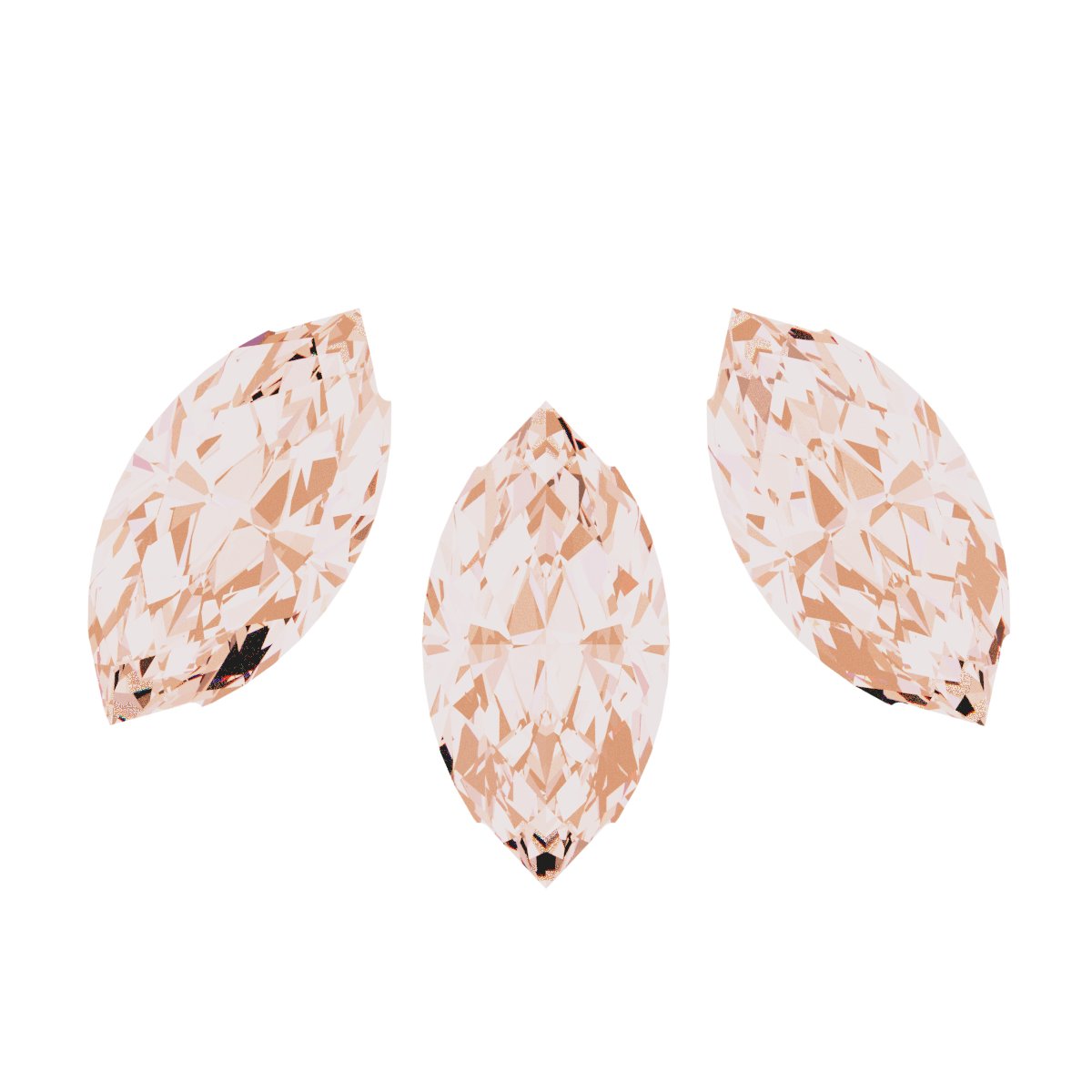 Three-Stone Necklace or Center