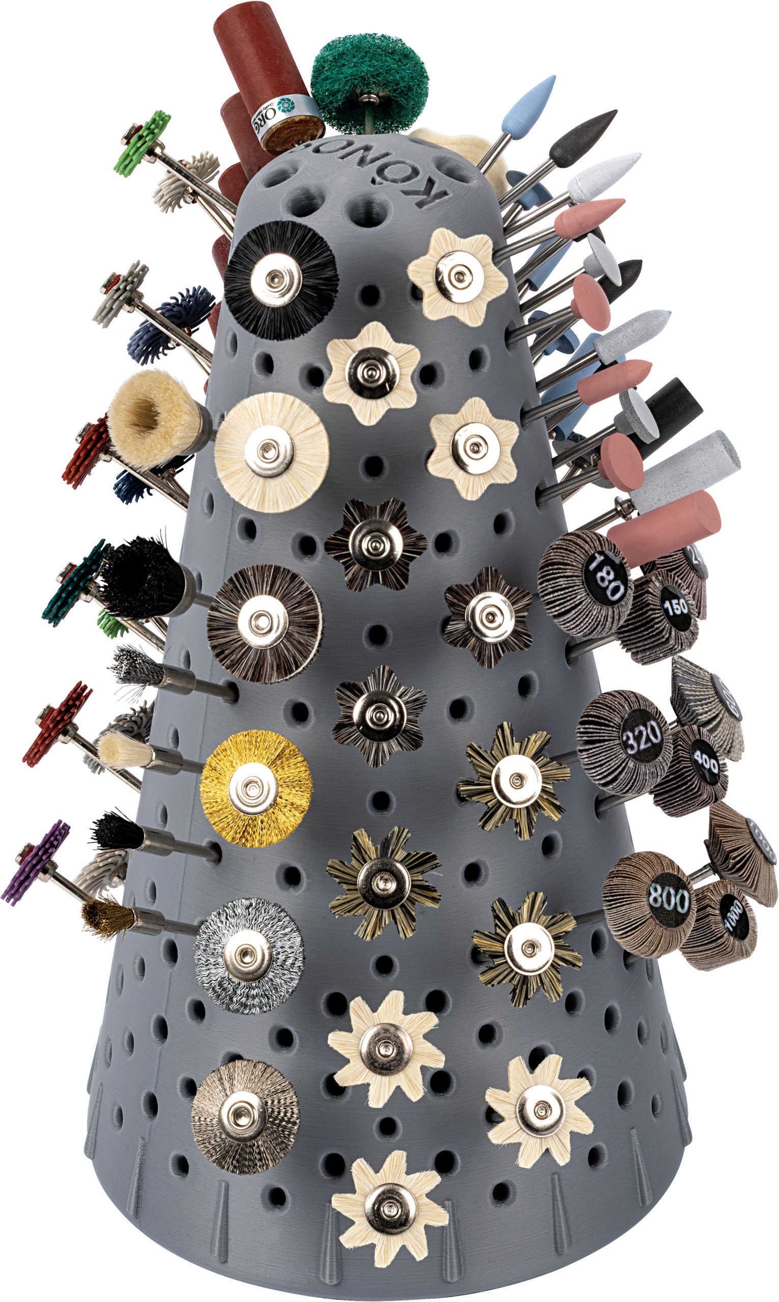 Abrasive Kits with Nashef™ Designs KÔNOS™ Organizer