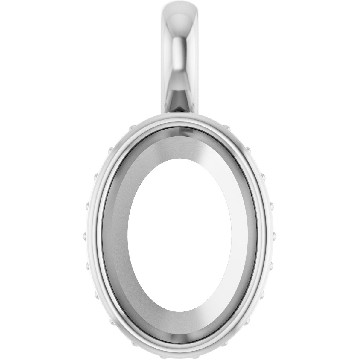Hidden Halo-Style Pendant