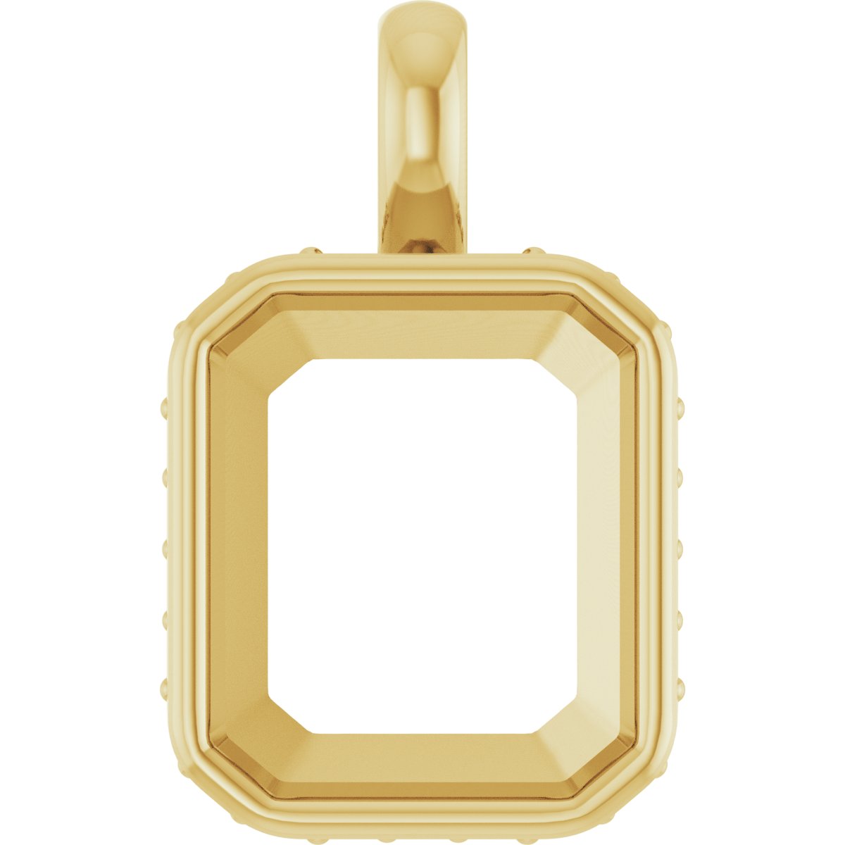 Hidden Halo-Style Pendant