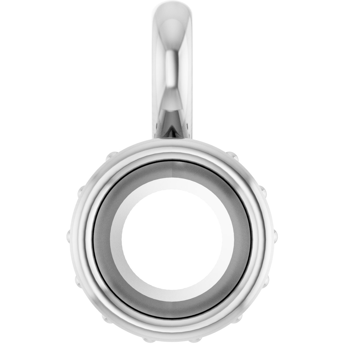 Hidden Halo-Style Pendant
