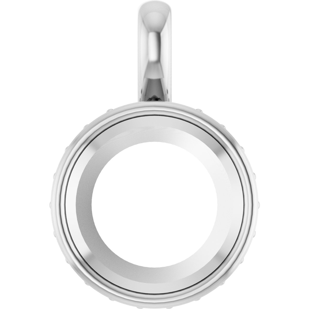 Hidden Halo-Style Pendant