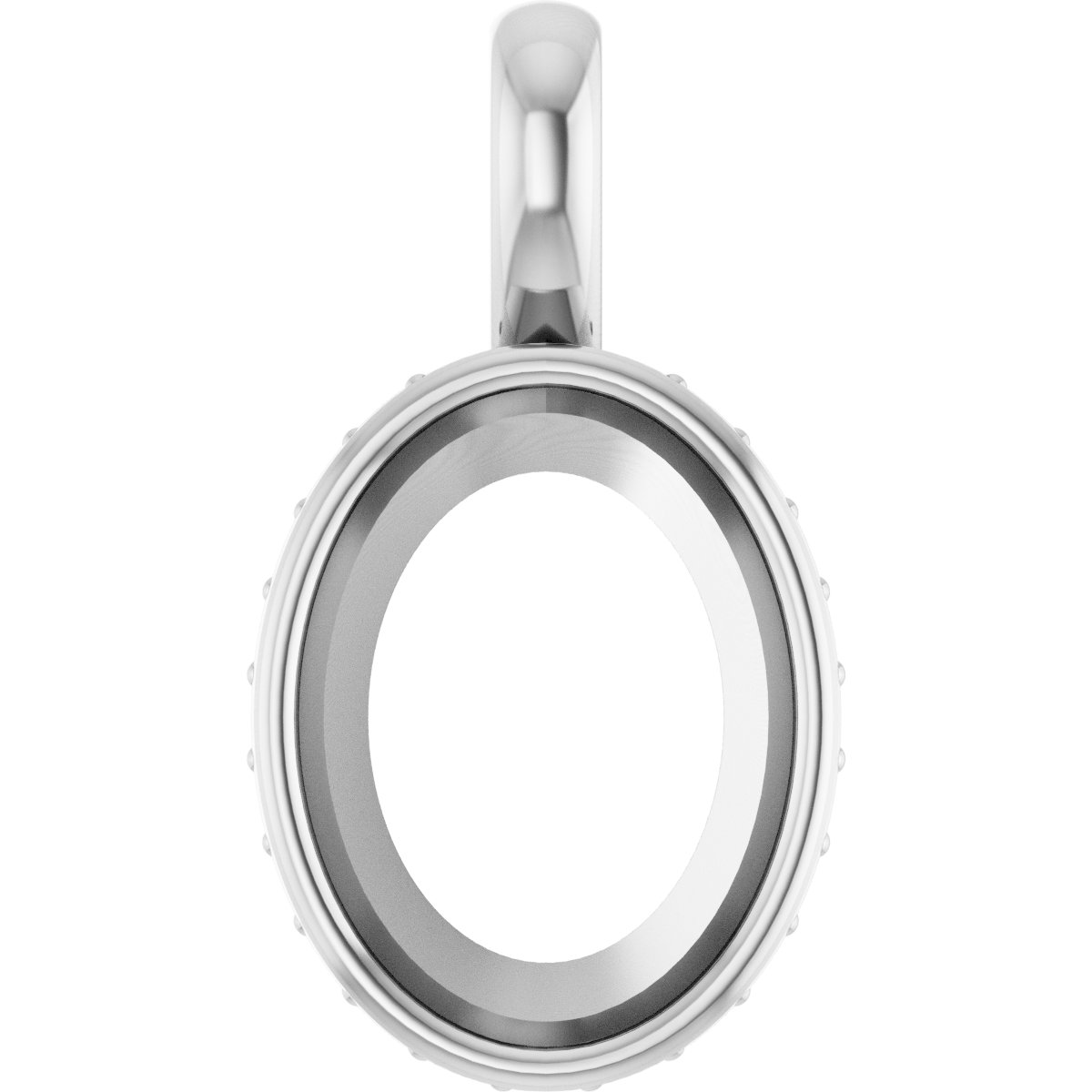 Hidden Halo-Style Pendant