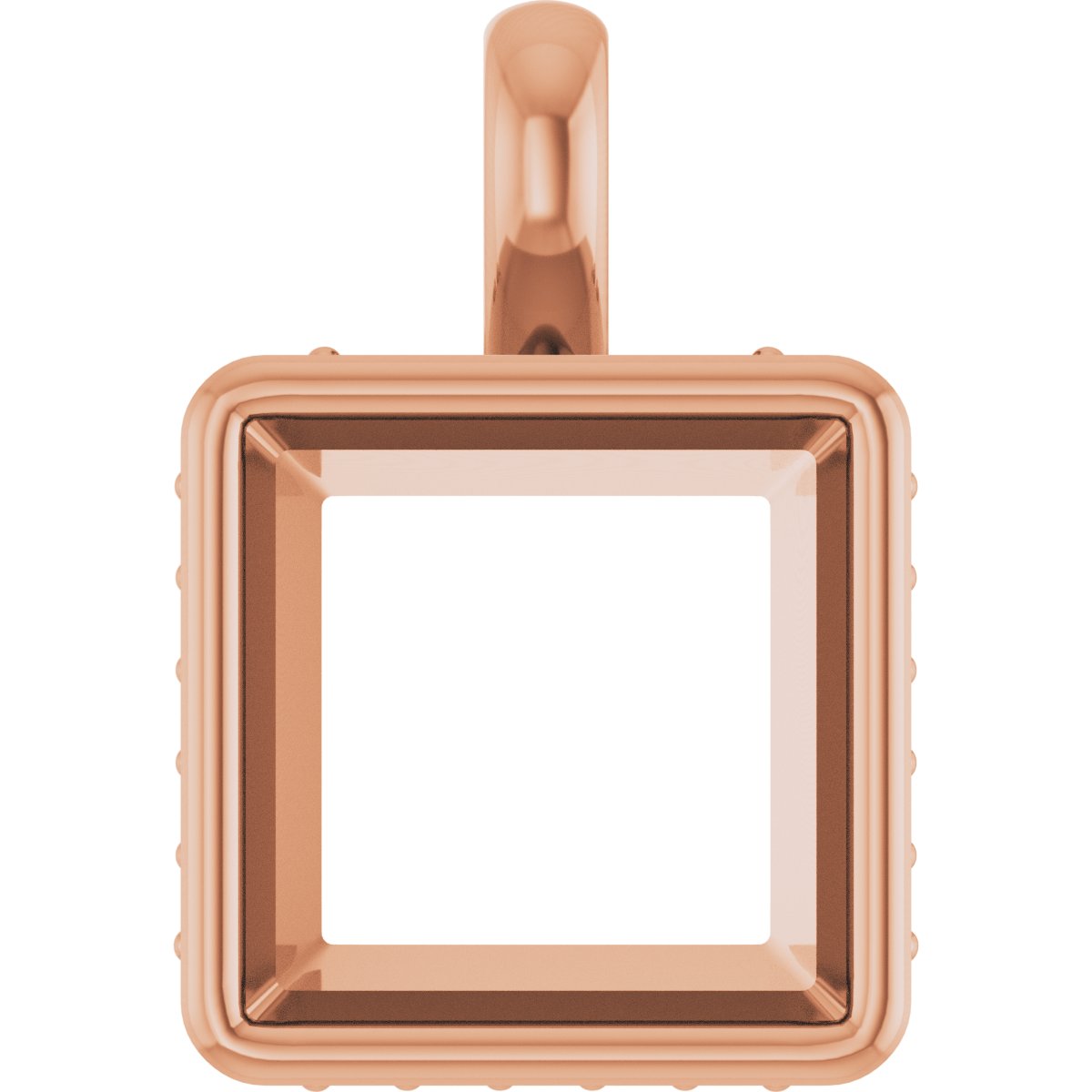 Hidden Halo-Style Pendant