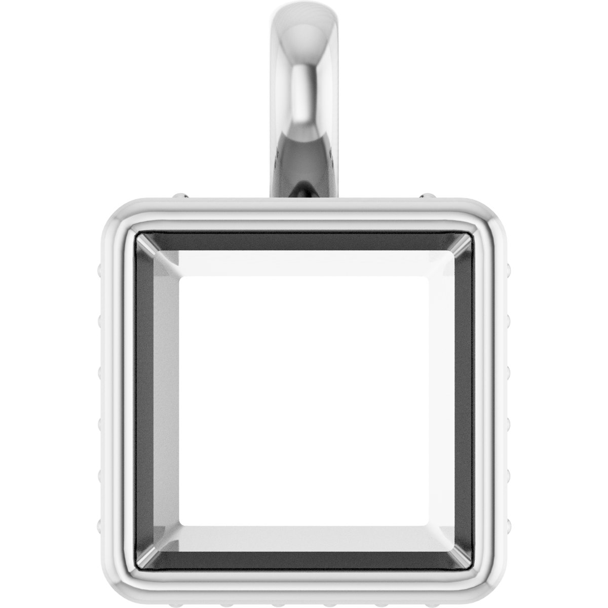Hidden Halo-Style Pendant