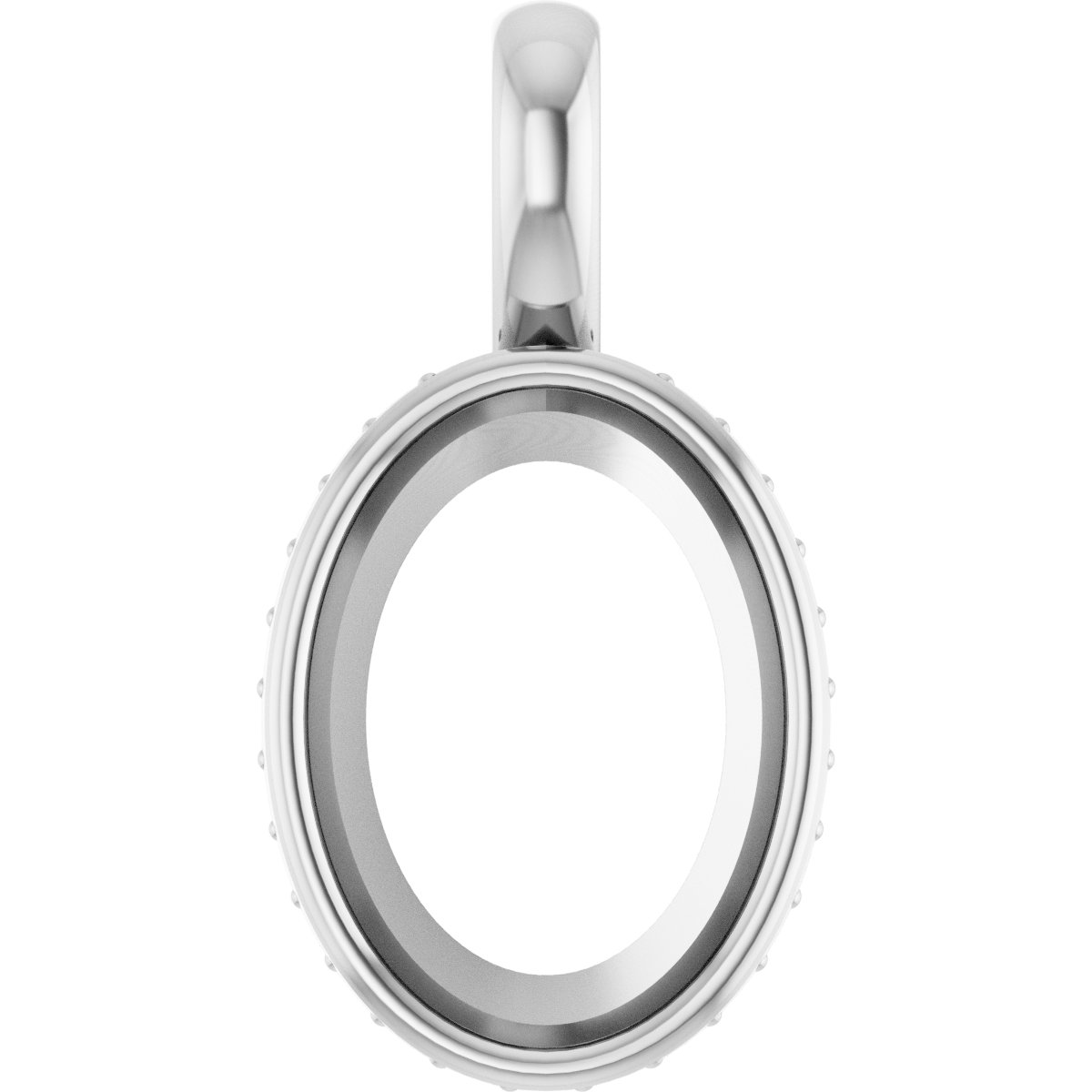 Hidden Halo-Style Pendant