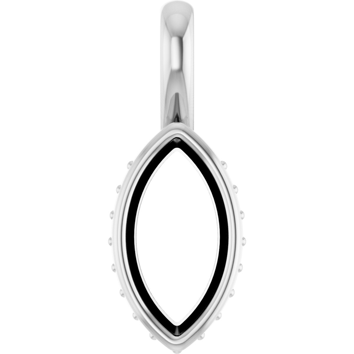 Hidden Halo-Style Pendant