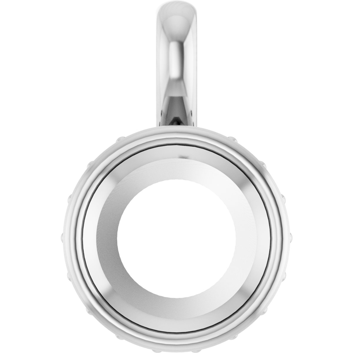 Hidden Halo-Style Pendant