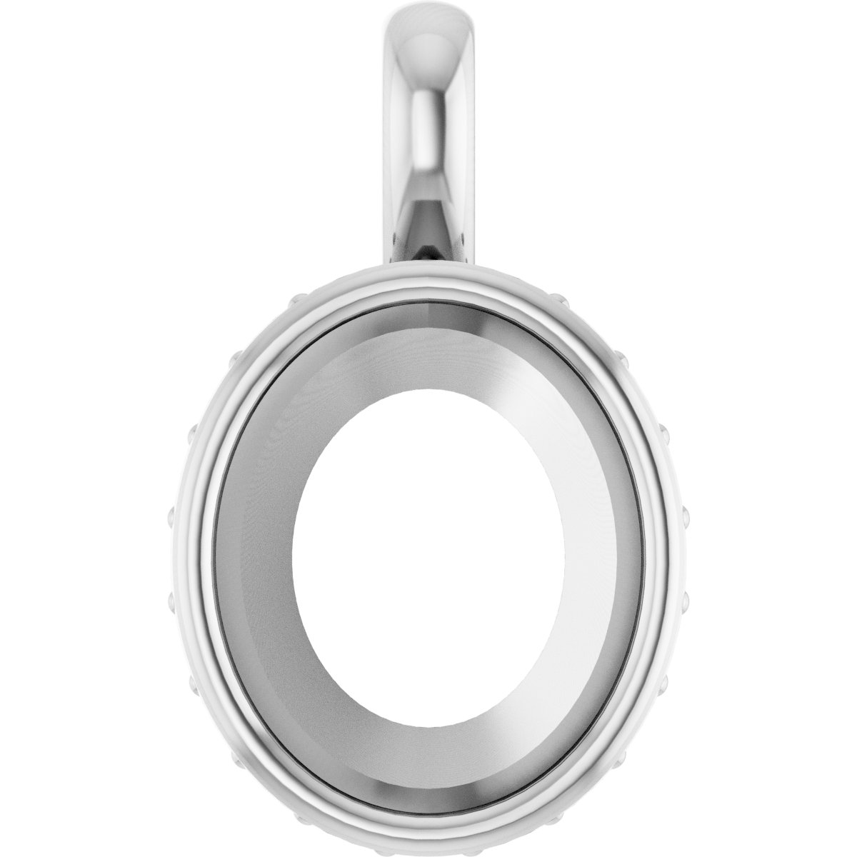Hidden Halo-Style Pendant