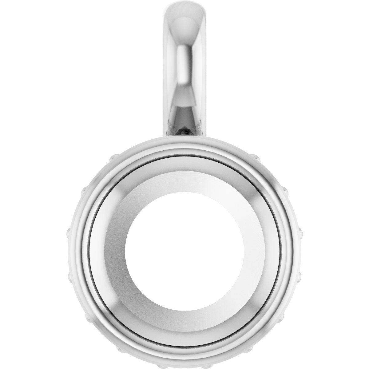 Hidden Halo-Style Pendant